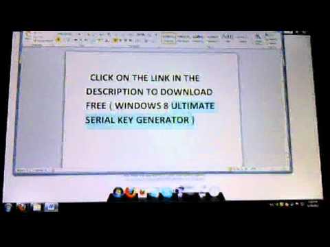 Windows 8 Serial Key Generator Download